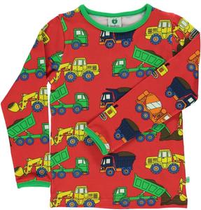 Smafolk - LS Tee - Machines - Red