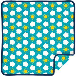 Homewares: Maxomorra - Blanket - Classic Sky