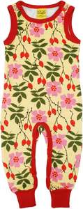 Dungarees Slungarees Overalls Rompers: Duns Sweden Dungarees - Rosehip Yellow
