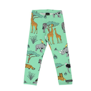 Villervalla Leggings: Villervalla - Leggings - Safari - Pear