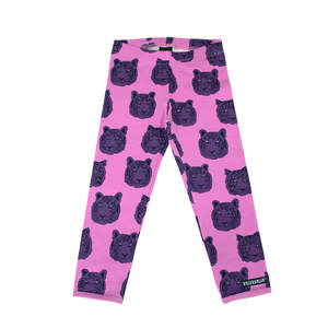 Villervalla Leggings: Villervalla - Leggings - Tiger - Fuschia