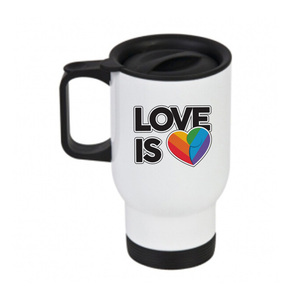 Products: Love is Love Travel Mug