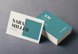 BUSINESS CARDS: BUSINESS CARD STANDARD - 2 SIDED