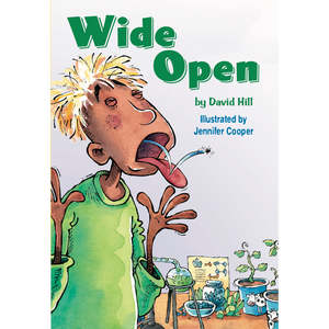 Products: Wide Open book by David Hill - Rainbow Reading NZ