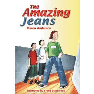 Products: The Amazing Jeans book by Karen Anderson - Rainbow Reading NZ