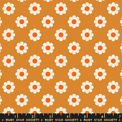 Meadow Star Honey Pie Caramel Fat Quarter - Alexia  Abegg for Ruby Star Society