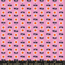 Yardage: Meadow Star Bloom Dark Peony Fat Quarter - Alexia Abegg for Ruby Star Society