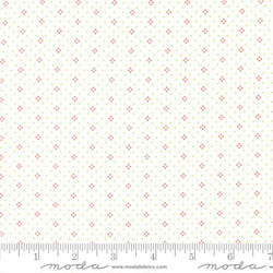 Yardage: Eyelet Ivory/Holly - Fig Tree & Co for Moda