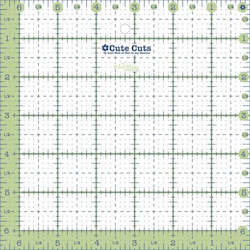 Notions: Cute Cuts Ruler 6 1/2” x 6 1/2” - Lori Holt for RBD Design