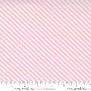 Make Time Bias Stripe Iris Fat Quarter - Aneela Hoey for Moda