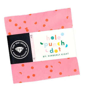 Charm Squares: Hole Punch Dots 5” Charm Square Pack -  Kimberly Kight for RSS