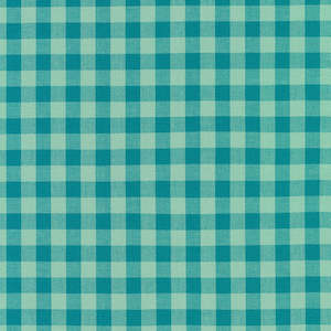 Ultramarine Gingham Kitchen Window Woven - Elizabeth Hartman for Robert Kaufman Fabrics