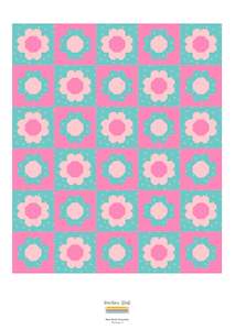 Pen Paper Patterns: Best Buds Ruby Star Society Quilt Kit (Throw Size) - Pen and Paper Patterns