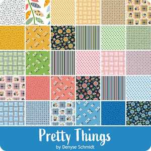 Charm Squares: Pretty Things Charm Squares -  Denyse Schmidt for Windham Fabrics