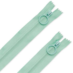 Zipper Mint Hoop Pull 20inch - Zakka Workshop