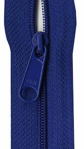 9 inch Zipper Closed Bottom Royal Blue - YKK Zips