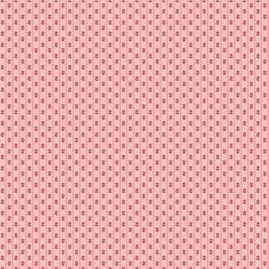 Prim Coral Stripe (FQ) - Lori Holt for Riley Blake Designs