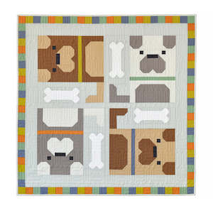 Dog Pile Quilt Pattern - Pen and Paper Patterns