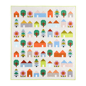 Pen Paper Patterns: Tiny Town Quilt Pattern - Pen and Paper Patterns