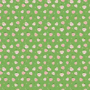 Riley Blake Fabrics: Raspberries Green Summer Skies and Fireflies (FQ) - Gracey Larson for Riley Blake Designs