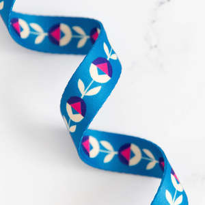 Flower Chain 1" Webbing - Sarah Watts