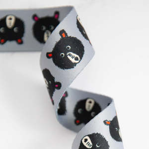 Ruby Star Society: Teddy and The Bears 1 1/2" Webbing - Sarah Watts