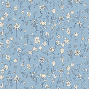 Fabric Art Gallery Fabrics: Bedtime Stories The Blue Fairy (FQ)  - Elizabeth Chappell AGF