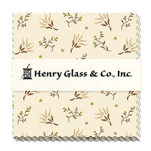 Charm Squares: Buttercream & Brickle Bits 5" Squares by Kim Diehl for Henry Glass