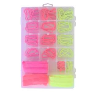 Zippers Bag Accessories: Tula Pink Neon Hardware and Zippers Box Bundle - Sallie Tomato