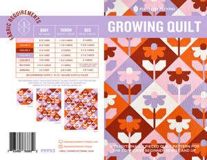 Growing Quilt Pattern by Lindsey of Pen + Paper Patterns