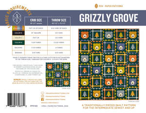 Grizzly Grove Quilt Pattern – Pen + Paper Patterns