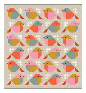 Sparrows Quilt Fabric Kit - Pen and Paper Patterns