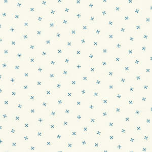 Low Volume Fabrics: Blue X Dots Darlene’s Favorites - Darlene Zimmerman Robert Kaufman Fabrics