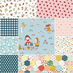 Everything Else That Isn T Solid: Serendipity 2 Fat Quarter Bundle Powder - Minki Kim