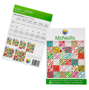 McNeills Quilt Pattern EJ047  by Emma Jean Jansen