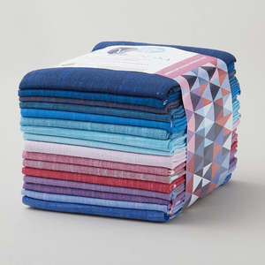 Everything Else That Isn T Solid: Handloom Morning Glory Fat Quarter Bundle FATQHDLM-2 by Tara Faughnan for Windham Fabrics