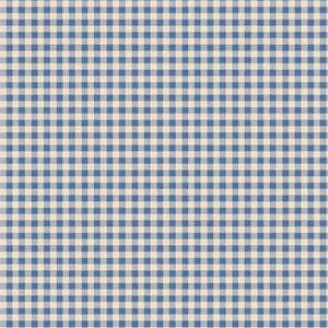 Creating Memories Blue Gingham Fat Quarter 160073 Fabric by Tilda Fabrics