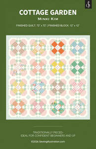 Cottage Garden Quilt Pattern – Minki Kim
