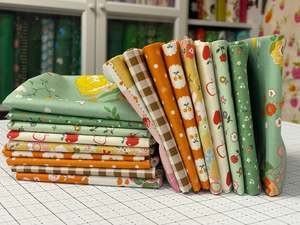 New At Rainbow Stash: Cotton Nook – Sea 9 Piece Half Yard Bundle