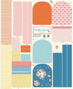 Zippers Bag Accessories: Cotton Nook – Backpack Panel P17979-PANEL