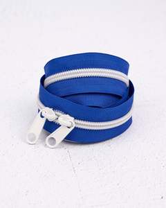 Zippers: Cobalt 30 Inch Zipper - Renaissance Ribbons