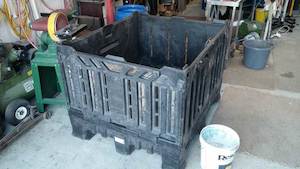 Products: PALLET BIN RHINO COLLAPSIBLE 735 LITRE. NO STOCK - RainHarvest and Services