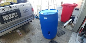 Products: PIGLET WATER FEEDER. 200 LITRE EX FOOD GRADE DRUM - RainHarvest and Services