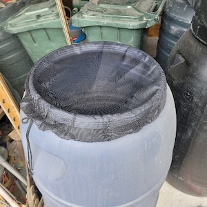 Products: RAIN BARRELL WATER BUTT DRUM FILTER SCREEN - RainHarvest and Services