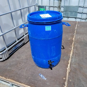 Products: 50 LITRE BLUE DRUM. SCREW LID. WITH TAP. FOOD GRADE. NO STOCK - RainHarvest and Services