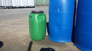 Products: 50 LITRE GREEN PLASTIC DRUM. SCREW LID. FOOD GRADE. NO STOCK - RainHarvest and Services