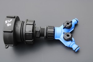 Products: BSP80 IBC DOUBLE TAP CAP - RainHarvest and Services