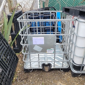 Products: FIREWOOD CAGE. ONE CUBE .GREAT FOR FIREWOOD STORAGE ETC. NOSTOCK - RainHarvest and Services