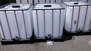 Products: IBC TANK. 1000L Caged. Ex ORGANIC BALSAMIC VINEGAR NO STOCK - RainHarvest and Services