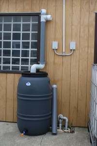 Products: First Flush Diverter Kit 220 Litre for 65mm. 80mm & 90mm Downpipe - RainHarvest and Services